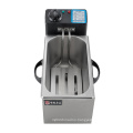 Single electric deep fryer SINGLE FRYER FOR POTATO CHIPS FRYING